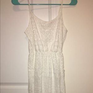 White Lace Forever 21 Dress